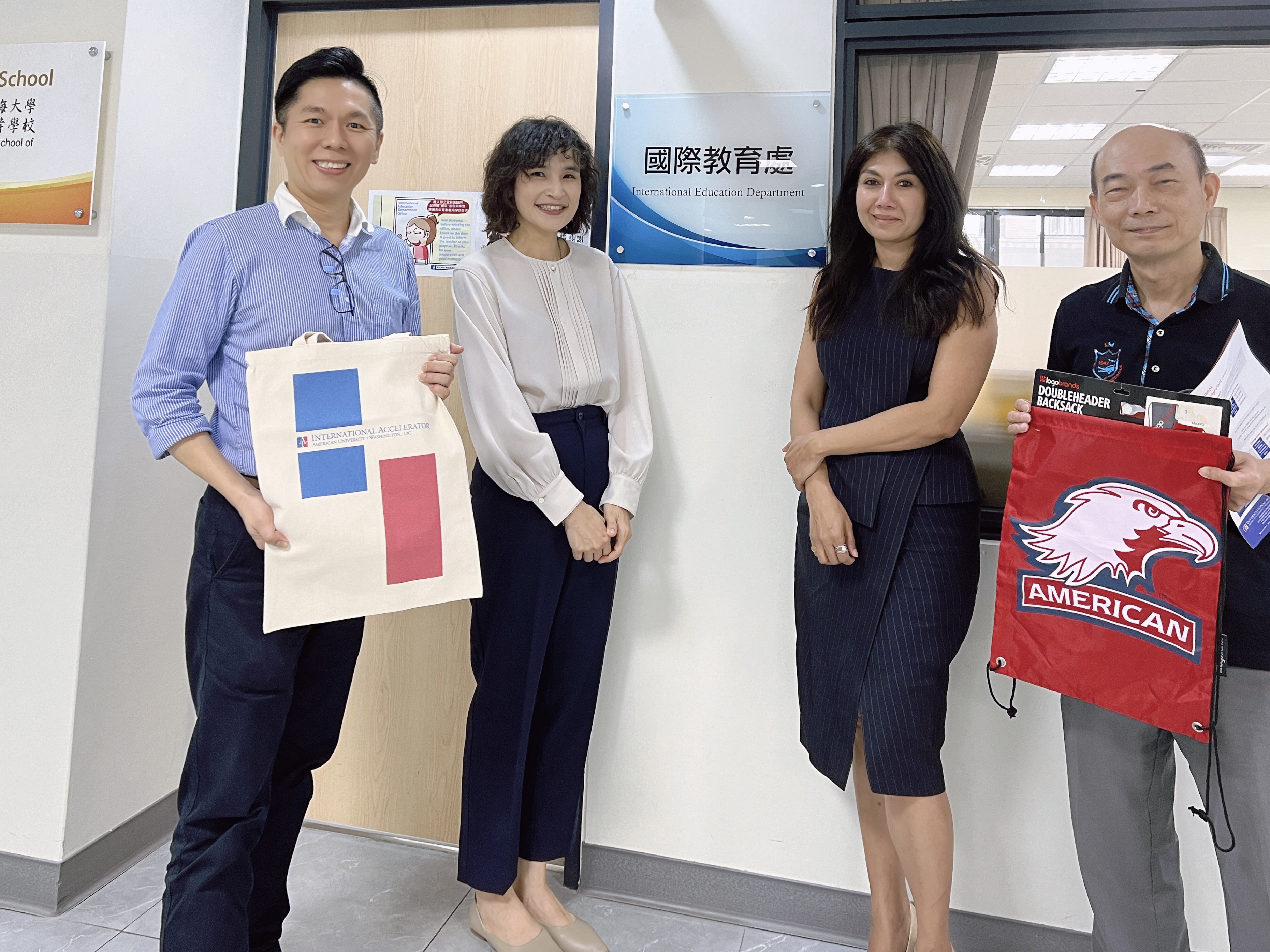 112.2 迎接美利堅大學代表團，東大附中教育展現國際魅力