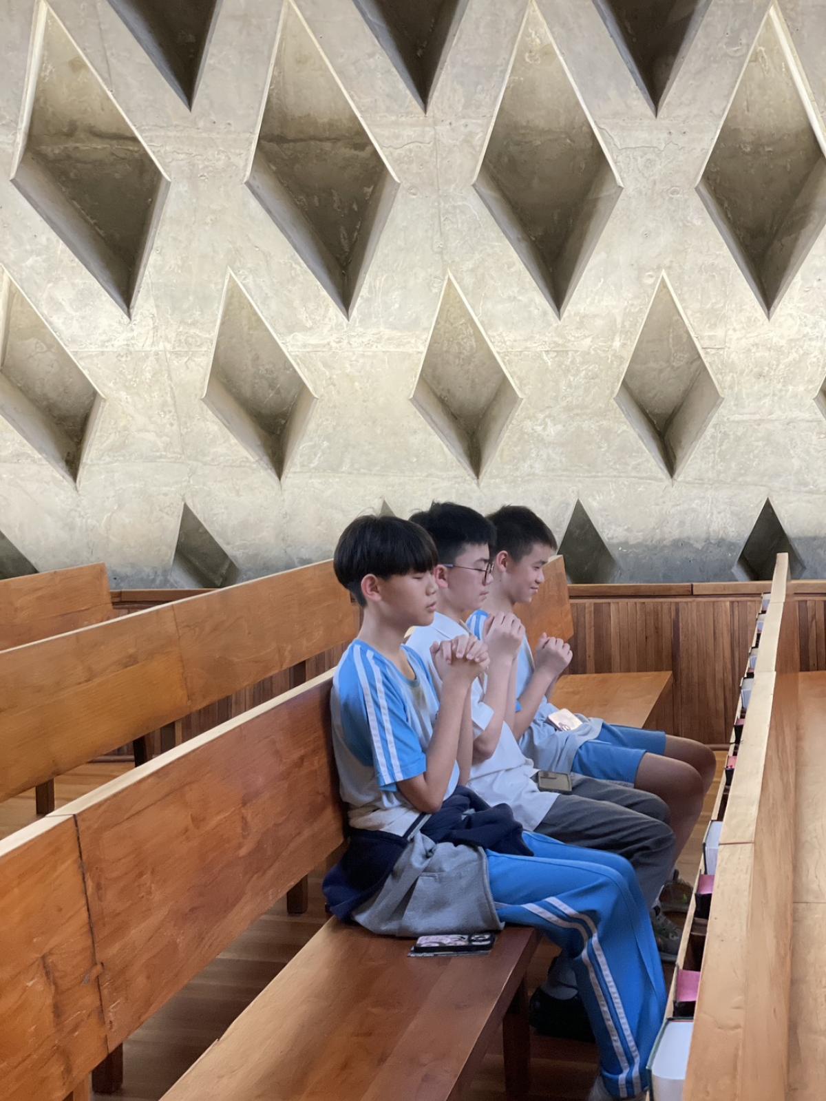 113學年度下學期國三會考祈福祝禱活動