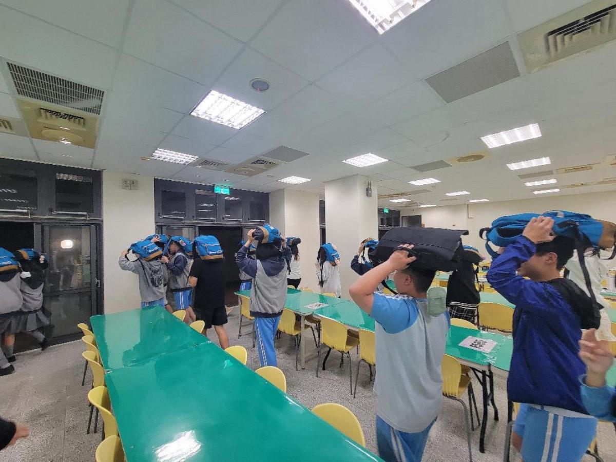 114學年度下學期學生宿舍防震災演練