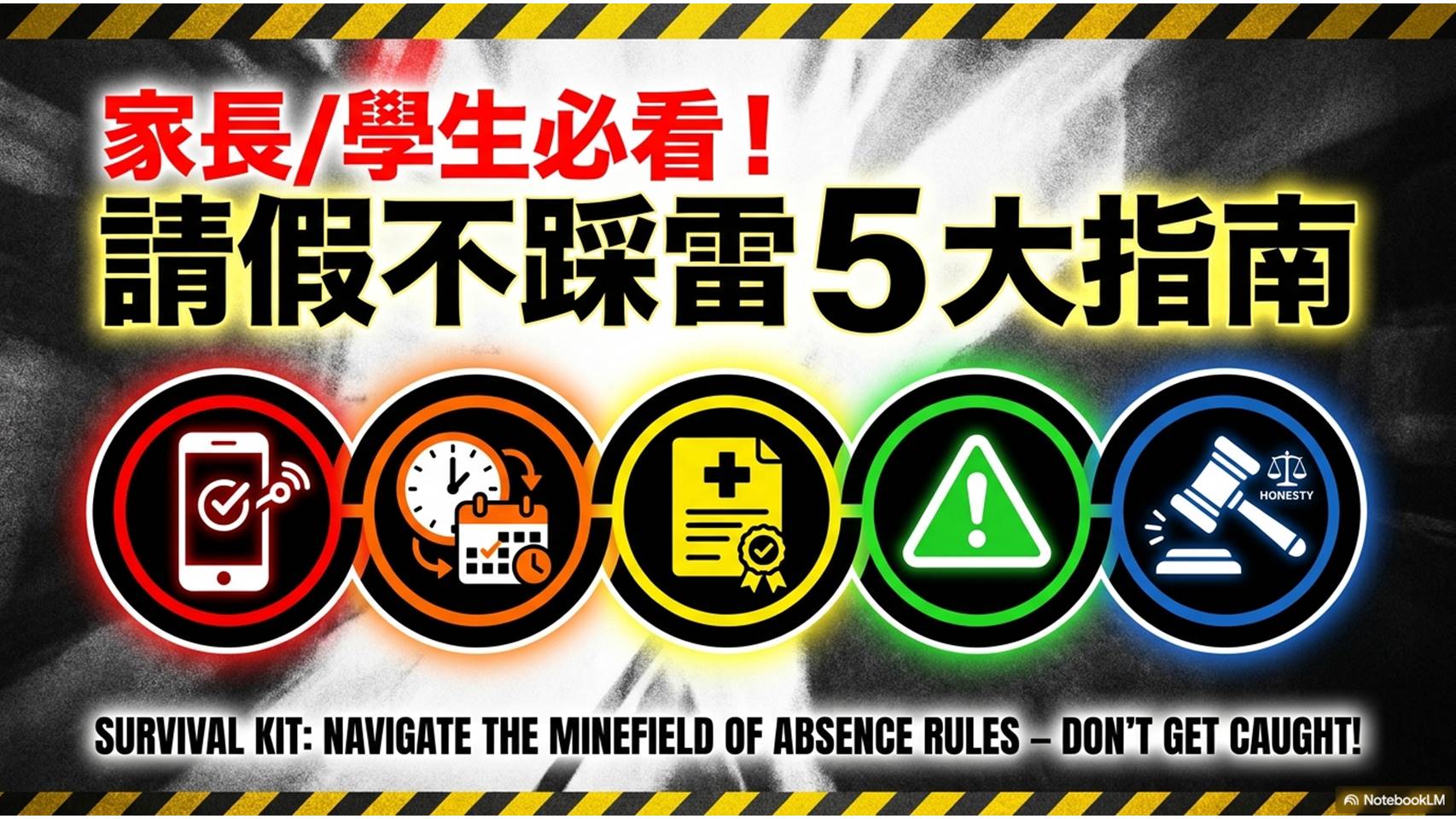 115學年度中學部學生請假規則